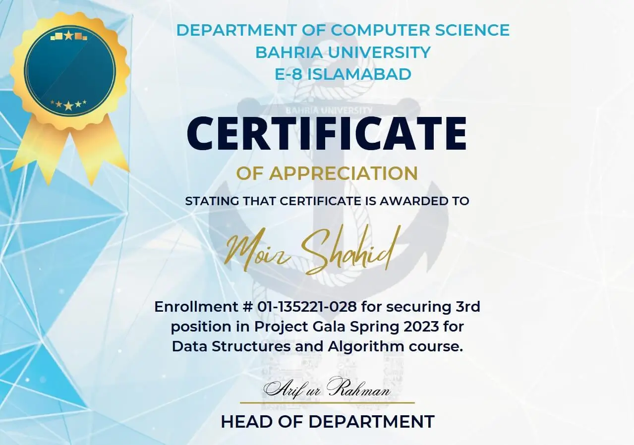 Certificate2